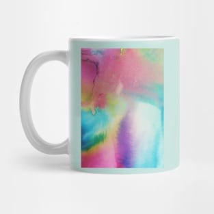 Colourful Abstract Watercolour Painting Mug